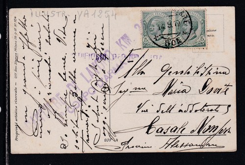Timbro ww1 posta militare 50a - militare,