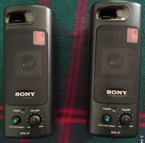 Casse amplificate sony discman - casse,