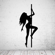Adesivo murale pole dance