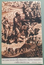 ☆santino SAN LEONE Patrono di San Leo e della Diocesi di S. Marino santin locale