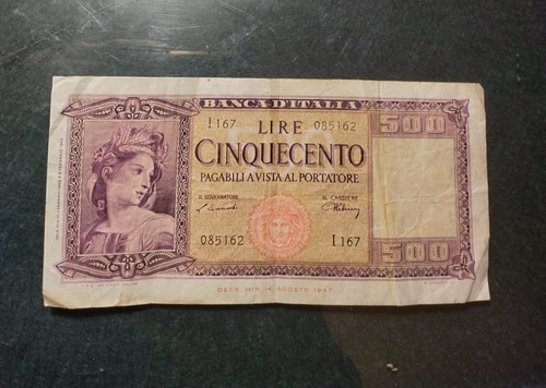 Cinquecento lire banconota