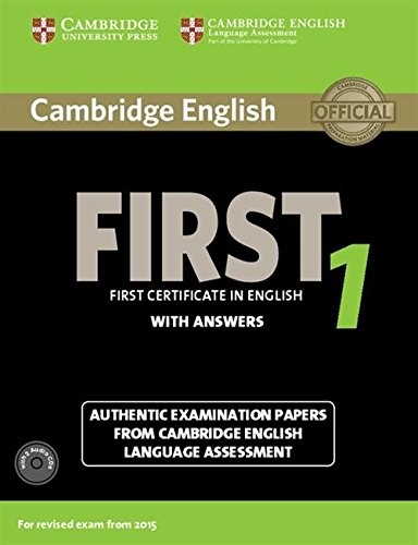 Cambridge english first - 1, for