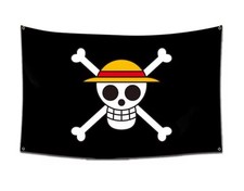 Bandiera One Piece Jolly Roger Flag Pirati Mugiwara 60x90cm