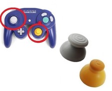 2 Analog Stick Cap Replacement