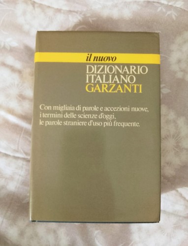 Nuovo dizionario italiano - dizionario,