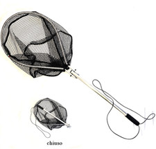 13637 Guadino Rete Gommata Manico Richiudibile  Lunghezza tot 115cm