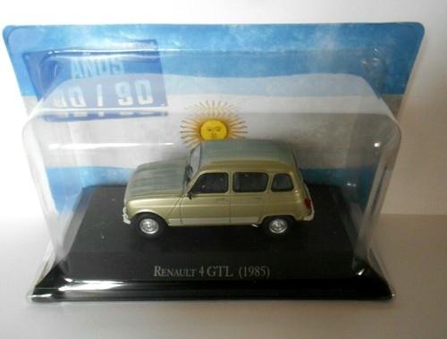 Die cast renault - 4, (1985)