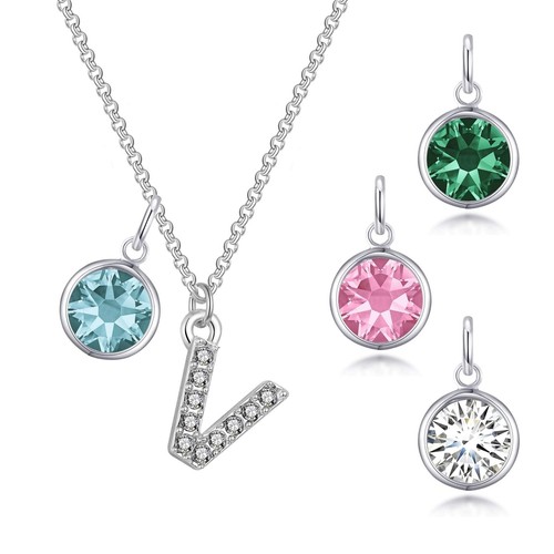 Collana pave iniziale - pave, con