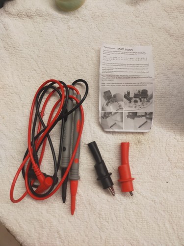 Puntali tester multimetro con - tester,