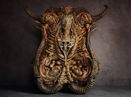 Arte parete giger style - arte,