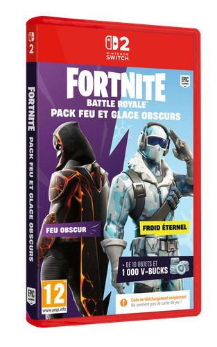 Fortnite pack feu glace - fortnite,
