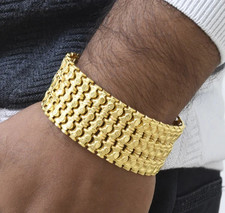 Bracciale da uomo Bahubali oro