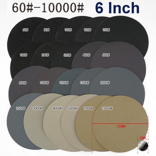 Dischi abrasivi 150 - , 6"