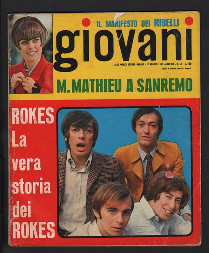 Giovani 1967 rokes hallyday - rokes,