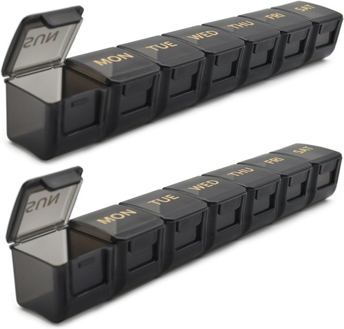 Pack weekly pill organizer - pill,