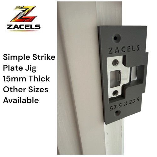 Simple strike plate - plate, jig