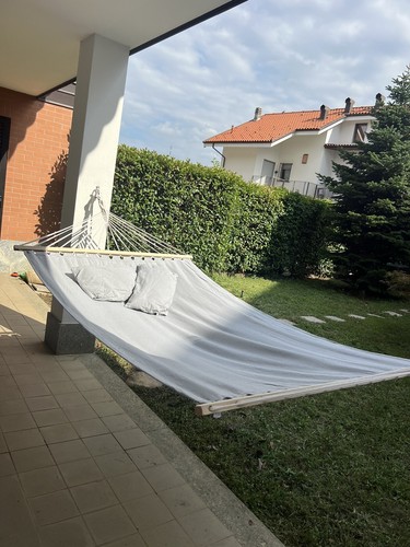 Amaca giardino con traversa - da,