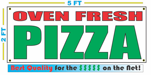 Insegna banner forno pizza - insegna,