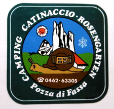 Souvenir-Aufkleber Campeggio