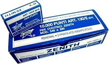Confezione da 10.000 Punti Zenith 130/E – Per Cucitrici Mod. 548 & 590
