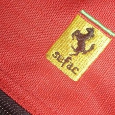  FERRARI SEFAC, vecchia borsa meccanica Ferrari anni 80, borsa usata Team Box Crew 