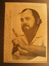 AP Wire Press Photo 1981 Vernon Stodghill Con Man Caught Stolen Credit Cards 
