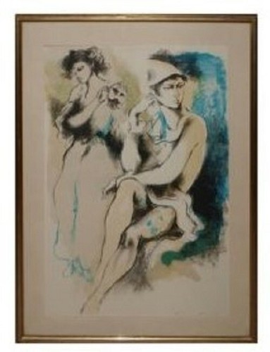 Franco murer litografia - murer, a