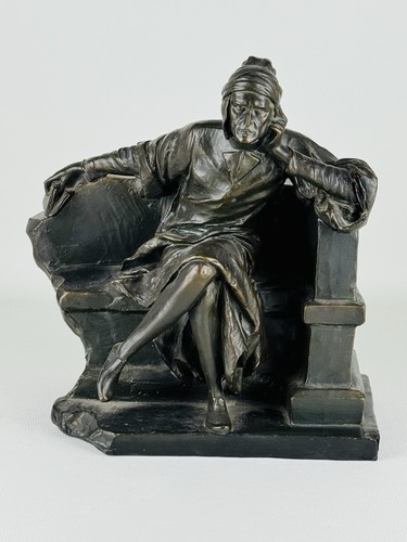 Dante alighieri antica statua - dante,