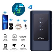 Modem mobile 5G MiFi banda WiFi6 hotspot slot scheda SIM router internet wireless
