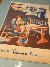 QUADERNINO DI SCUOLA PER BAMBINI ANNI '50 FORSE O PRIMA