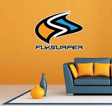 Adesivo Flysurfer Kiteboarding Kite Camera Parete Garage Decorazione Decalcomania 25"X20"