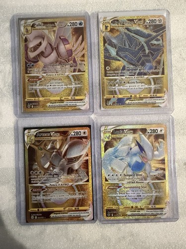 Lotto pokemon oro vstar arceus - oro,