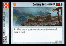 Colony Settlement - Invasion: Verdicon - Warhammer 40K CCG
