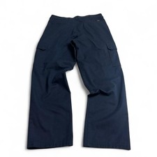 Pantaloni cargo uomo blu navy