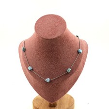 Collana Perle Pietra Larimar