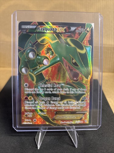 Carta pokemon 2012 rayquaza - 2012, ex