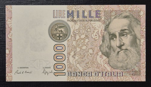 1000 lire 1988 banca - 1000,
