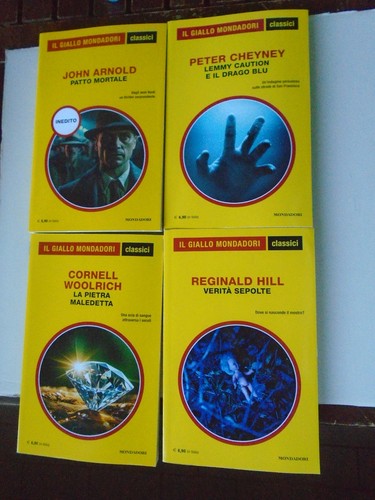 Nuovi gialli mondadori lotto - i, mondadori,lotto