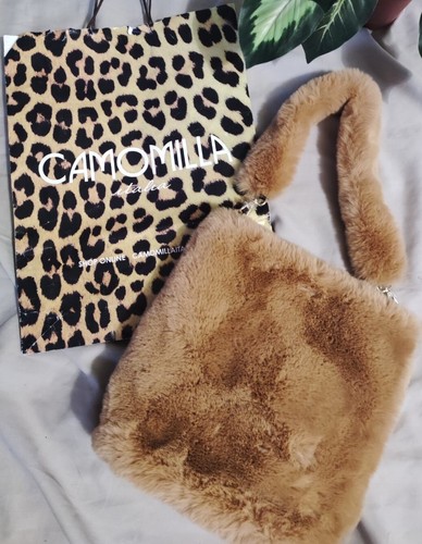 Borsa donna pochette pelliccia - borsa,