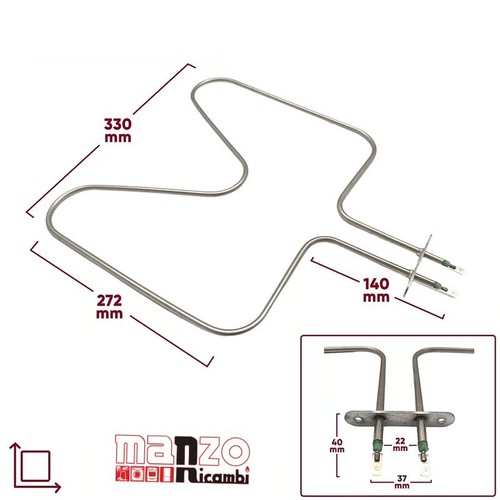 Resistenza inferiore 1000w - resistenza,