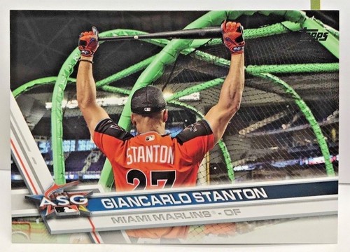 Giancarlo stanton 2017 topps - giancarlo,