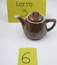 Teiera in ceramica BAVARIA marrone