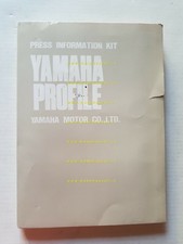 Yamaha Profile cartella stampa presentazione aziendale anni 80 originale