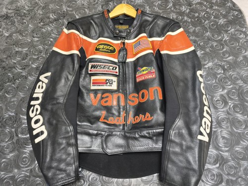 Vanson leather jacket - vanson,