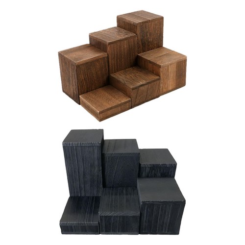Espositore quadrato legno - quadrato, in