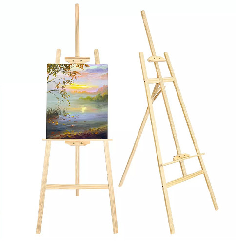 Cavalletto pittura legno - in,