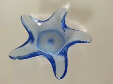 MURRINA STELLA MARINA PORTA TEA PORTA CANDELA LIGHT BLU VETRO