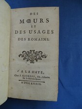 COSTUMI ROMANI-(LE FEVRE DE