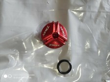 Yamaha T max Tmax 500 530 560 Tappo olio motore alluminio anodizzato rosso
