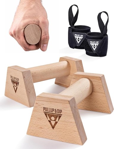 Maniglie legno pullup dip - in,